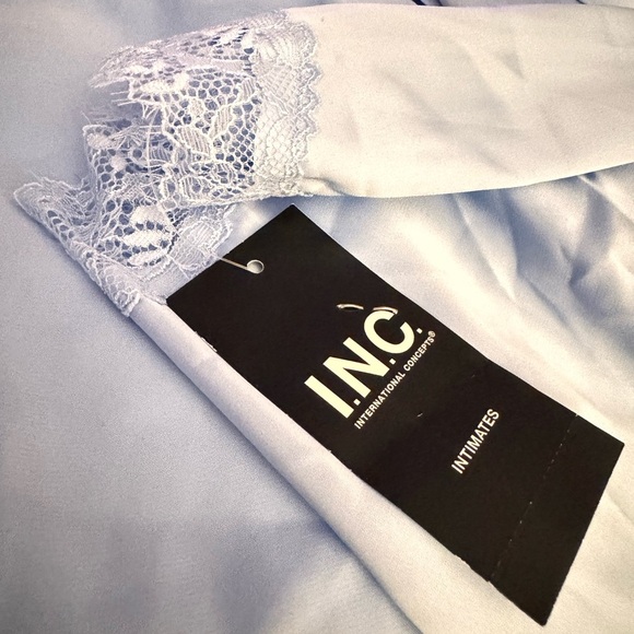 INC International Concepts Light Blue Women's Robe XS NWT - Picture 5 of 5